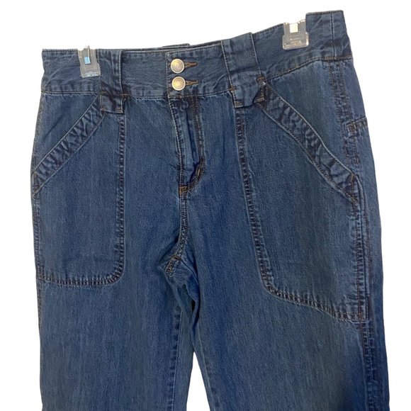 London Jean Original Classic double button light weight jeans size 8 - Picture 8 of 8
